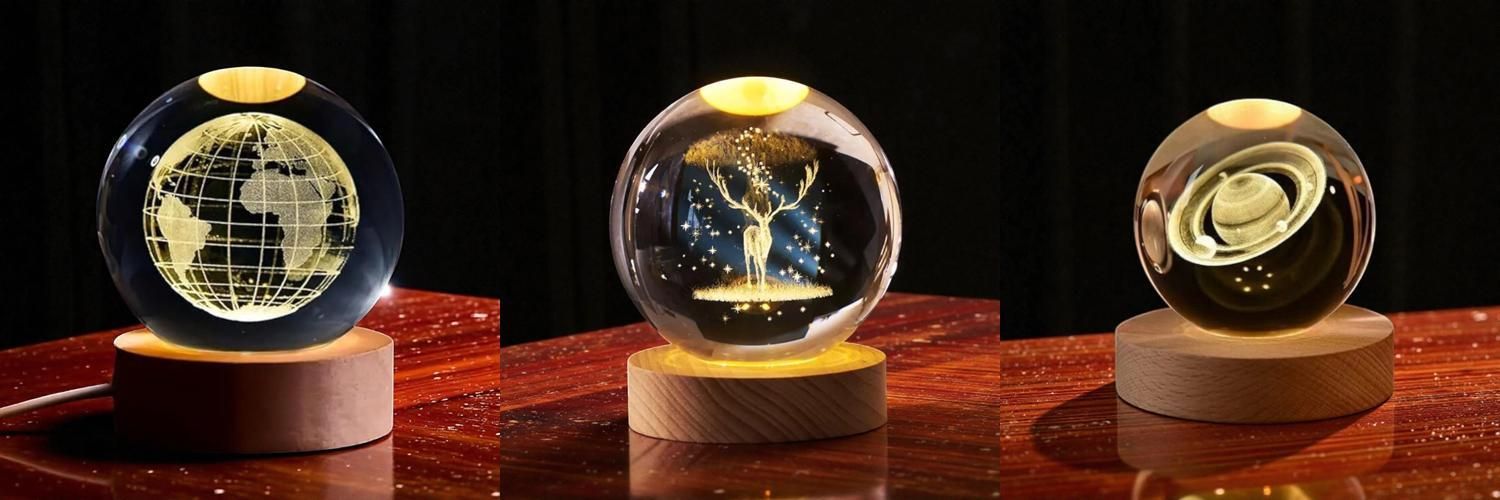 Decorative Night Light Crystal Diamond Lamp Table Lamp-image-38