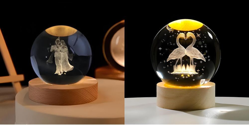 Decorative Night Light Crystal Diamond Table Lamp Table Lamp-image-31