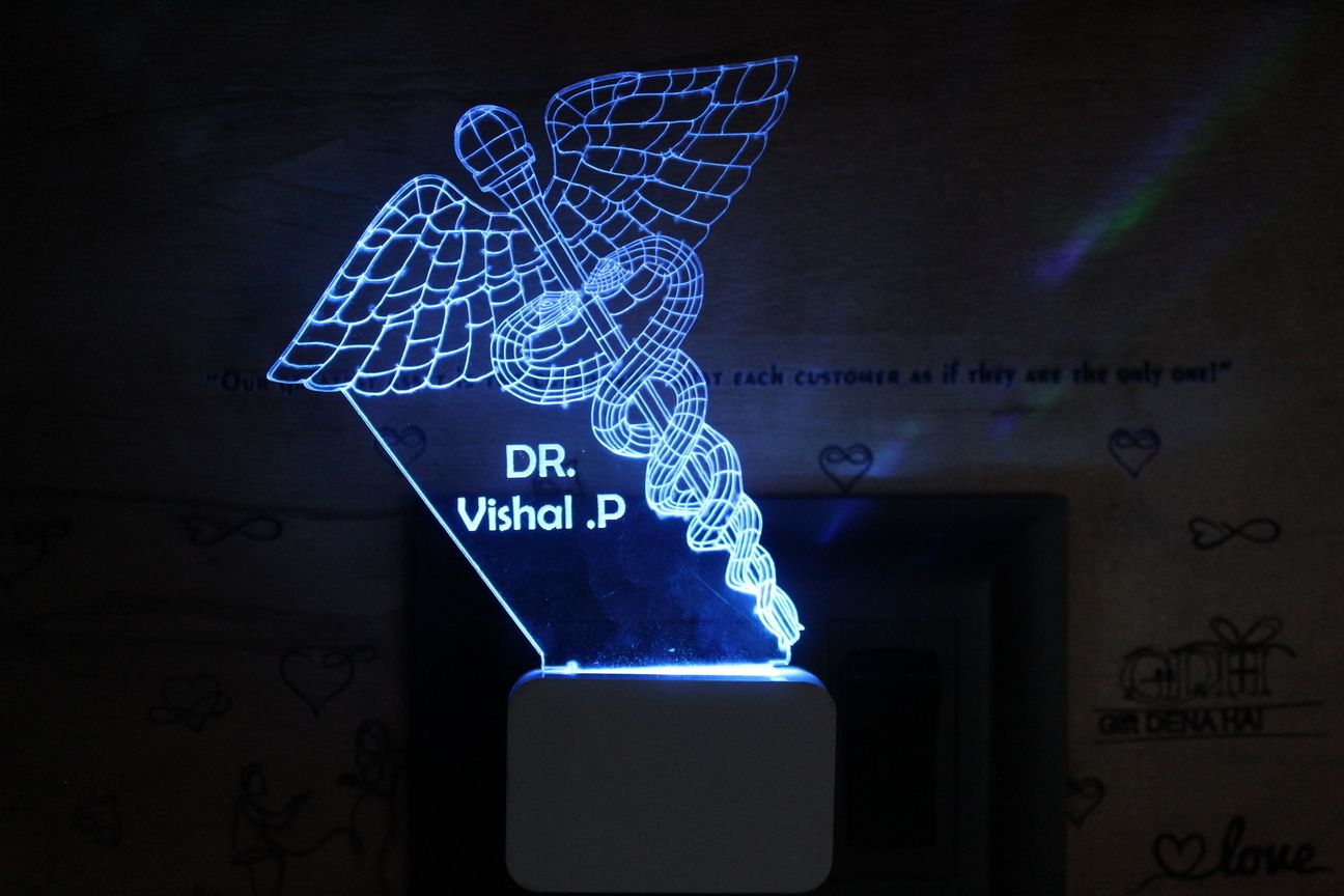 giftdenahai Customized Lamp For Bedroom 3D Illusion 7 Color Night (72111 555 04) (N105) Study Lamp-picture-23
