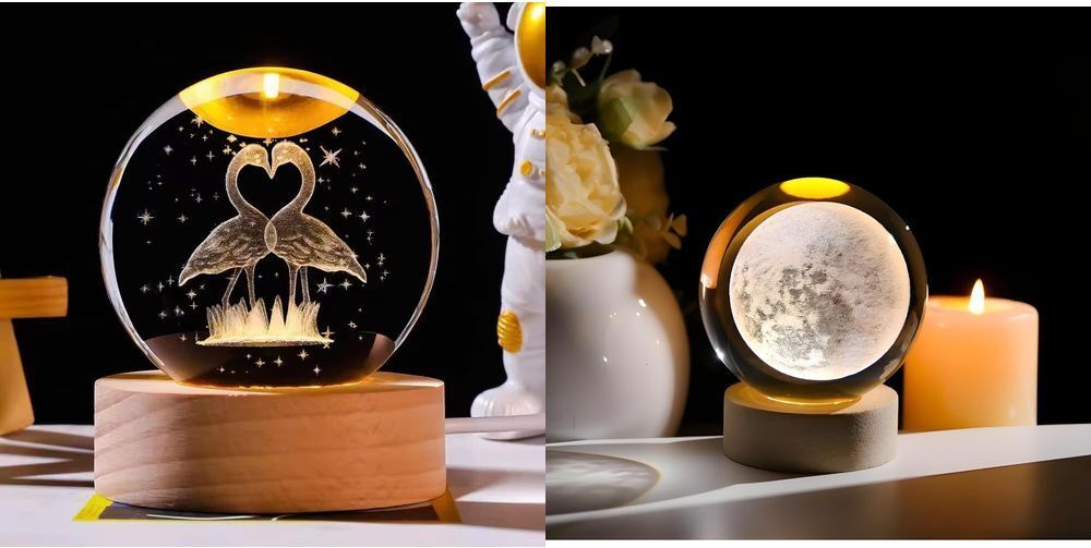 Decorative Night Light Crystal Diamond Table Lamp Table Lamp-image-36