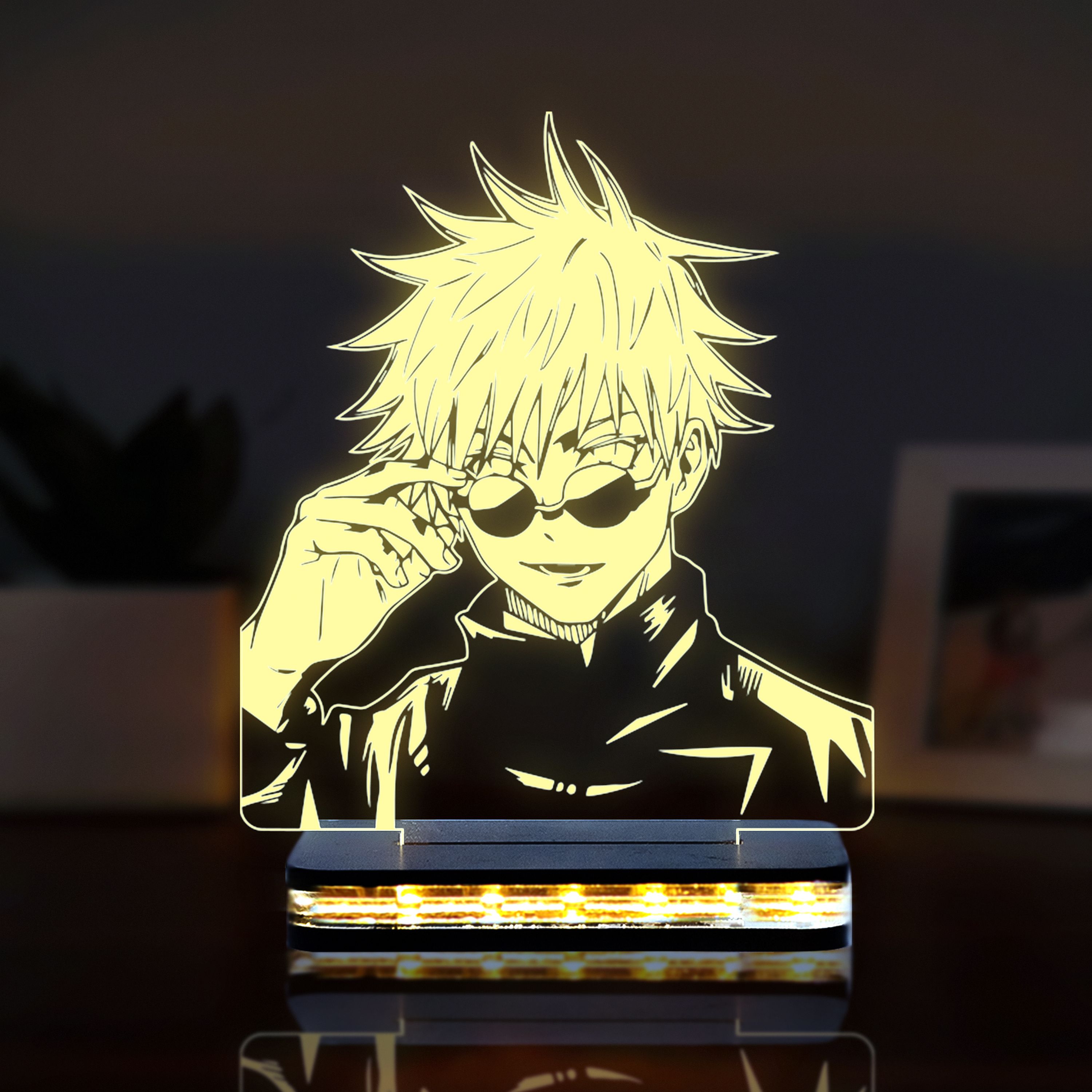 originitems 3D Illusion Anime Satoru Gojo500 Led Lamp For Home Decor Acrylic Lamp Table Lamp-picture-22