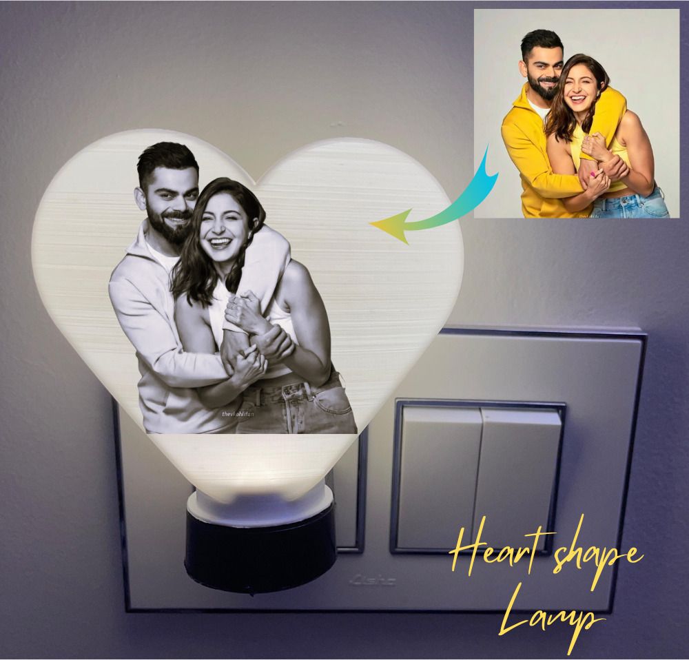 Personalized Photo LED Heart Shape Light for Birthday ,Anniversary Gift Night Lamp-image-15