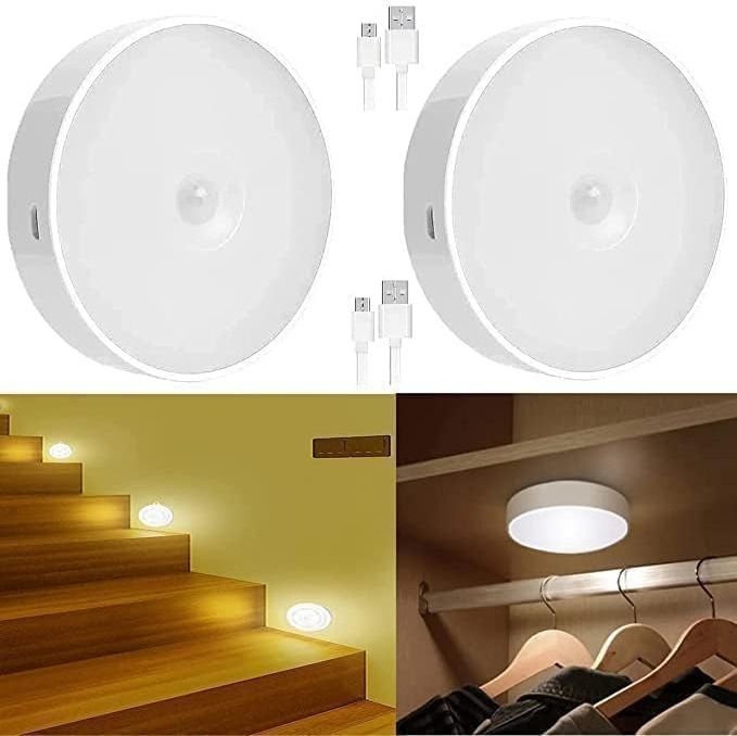 USB LED Motion Sensor Light for Outdoor, Nightlight,Wardrob Motion Sensor Light Night Lamp