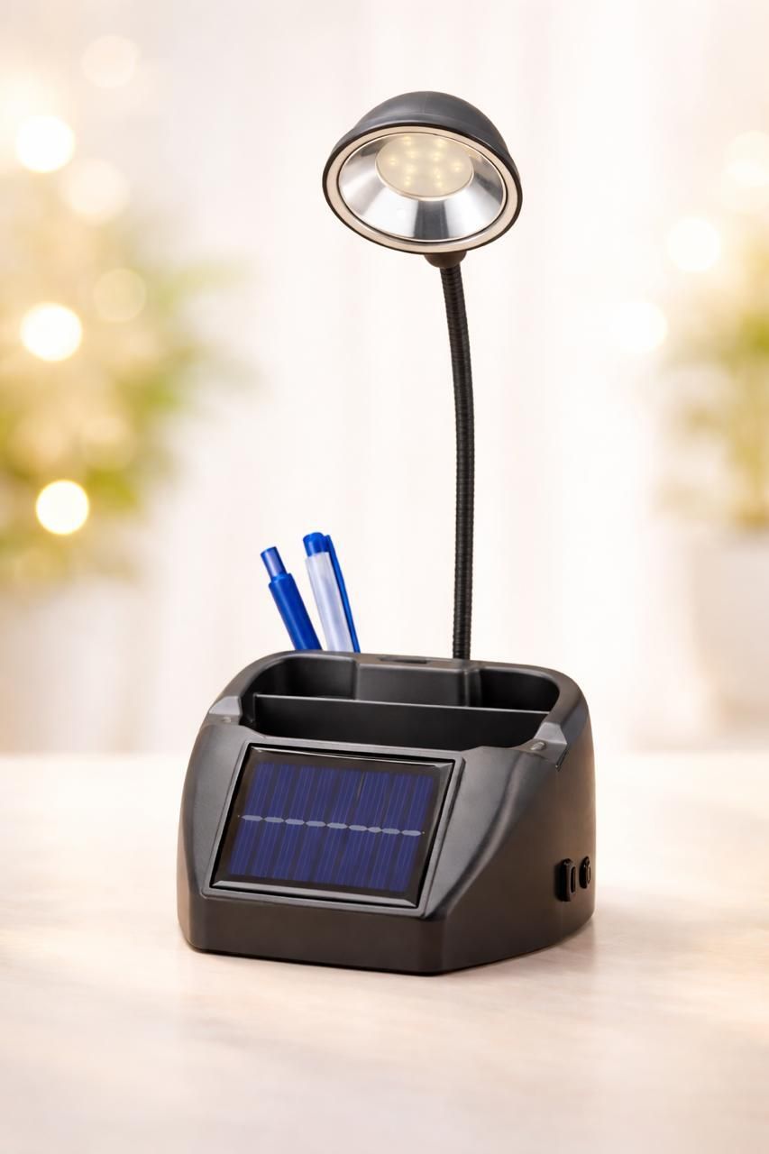 zekly SunCharge Pro Solar Rechargeable LED Study Lamp with Mobile & Pen Holder | Study Lamp-picture-30