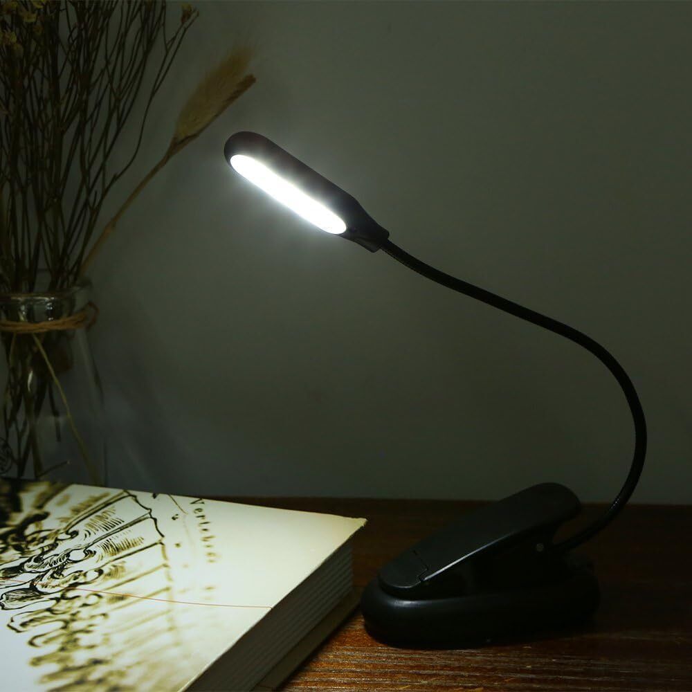 Flexible LED Lamp for Bed,Rechargeable Adjustable Brightness&3 Color Mode Study Lamp-image-25