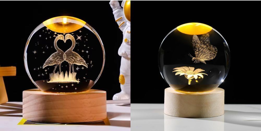 Decorative Night Light Crystal Diamond Table Lamp Table Lamp-image-46
