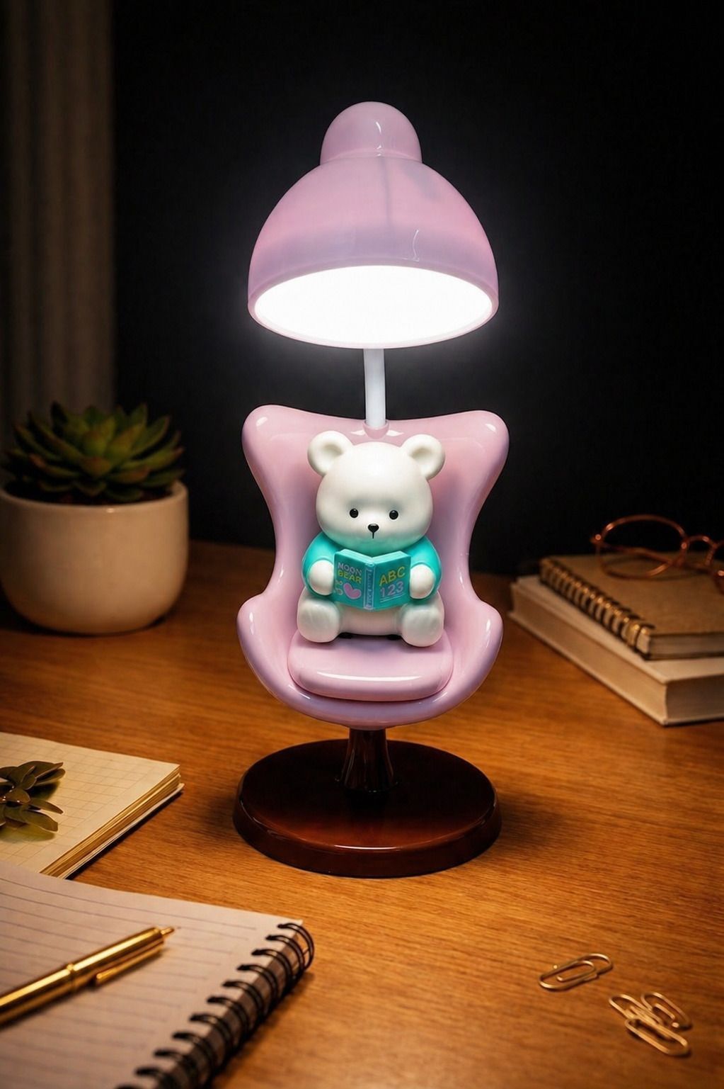 gridcart Teddy Bear LED Table Lamp Table Lamp-picture-26