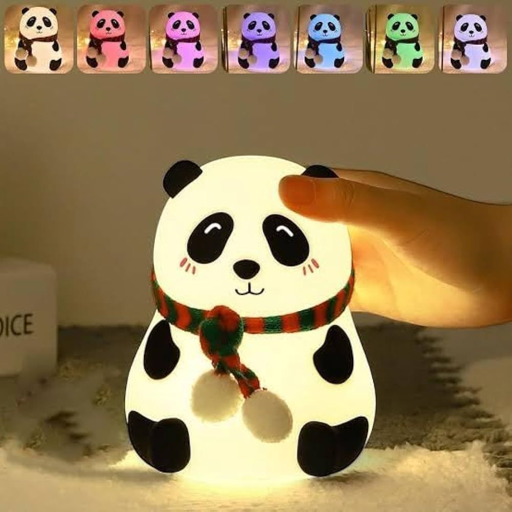ecoosoft Silicon Panda Table Lamp ,USB Rechargeable night lamp , Table Lamp, Night Lamp-picture-22