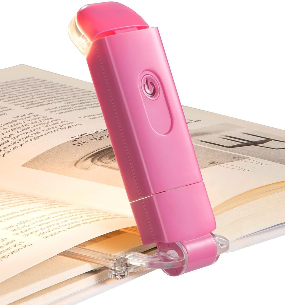LED Book Reading Light, 3 Eye-Protection Color & Brightness Adjustable, Portable Study Lamp-image-34