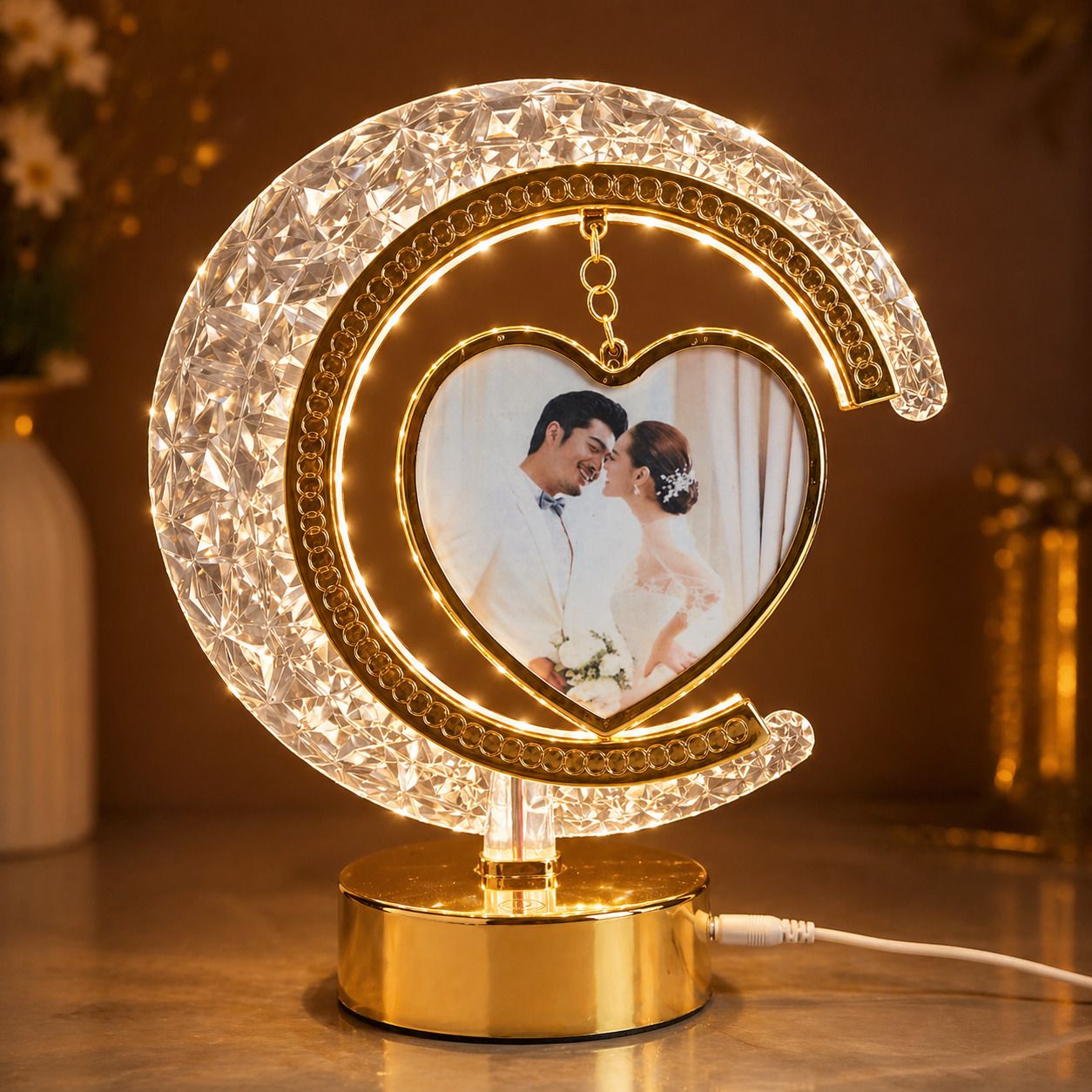 gridcart Crystal LED Moon Lamp Table Lamp-picture-23