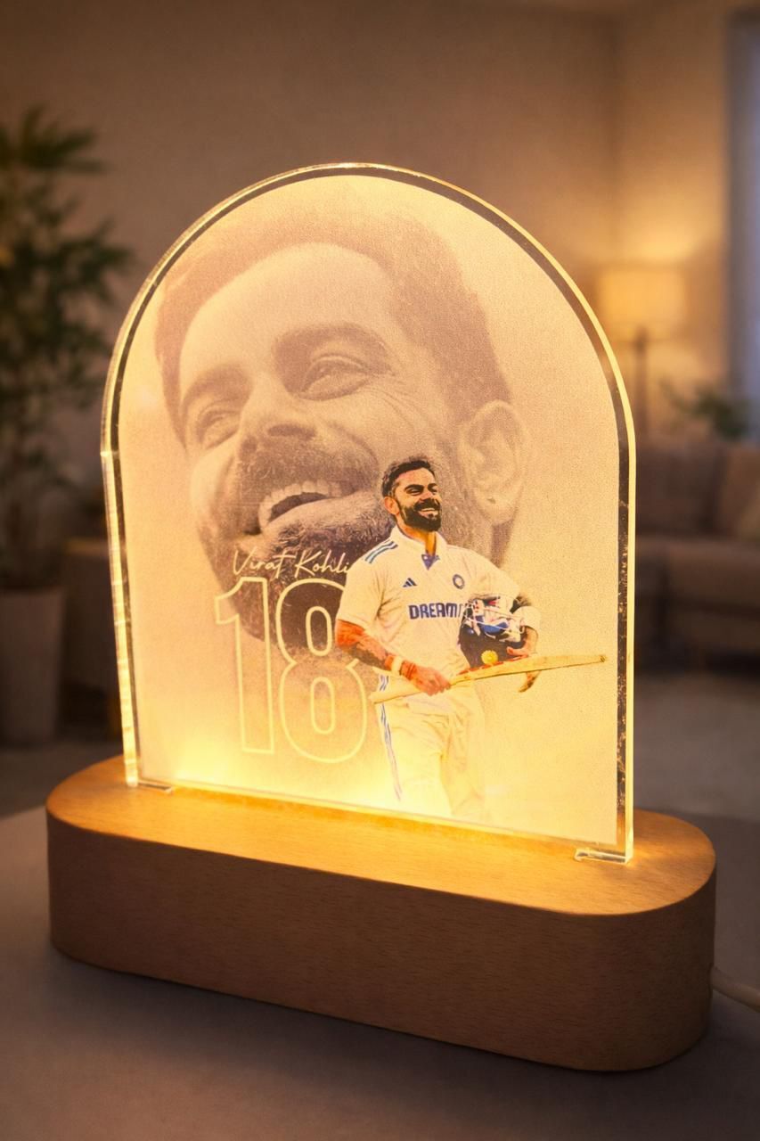 Virat Kohli USB Color Night Lamp Table Lamp-image-22