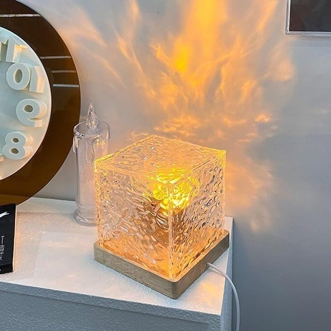 BSVR 3D Ocean Wave Projector Lamp Romantic LED Night Light With Remote_676 Table Lamp-image-30