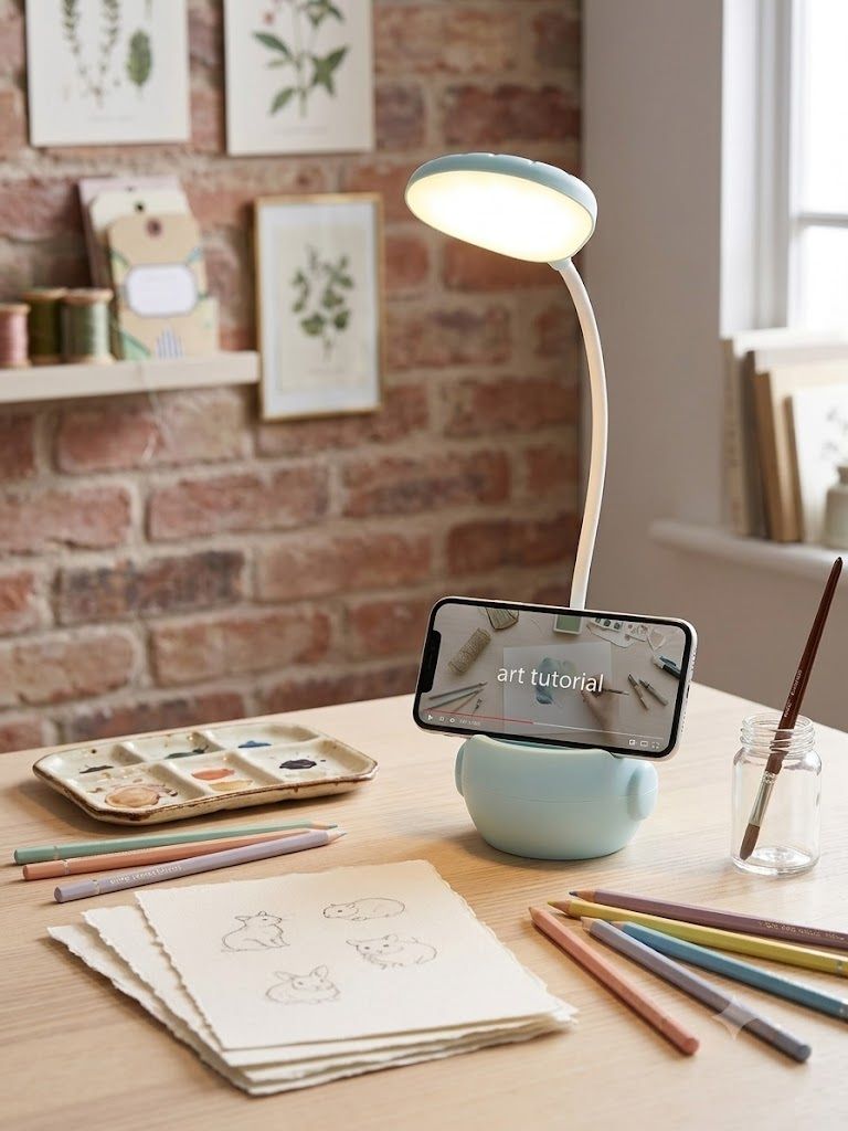 imnishnay Animal Desk Lamp – Portable USB Night Light for Bedroom Table Lamp-picture-16