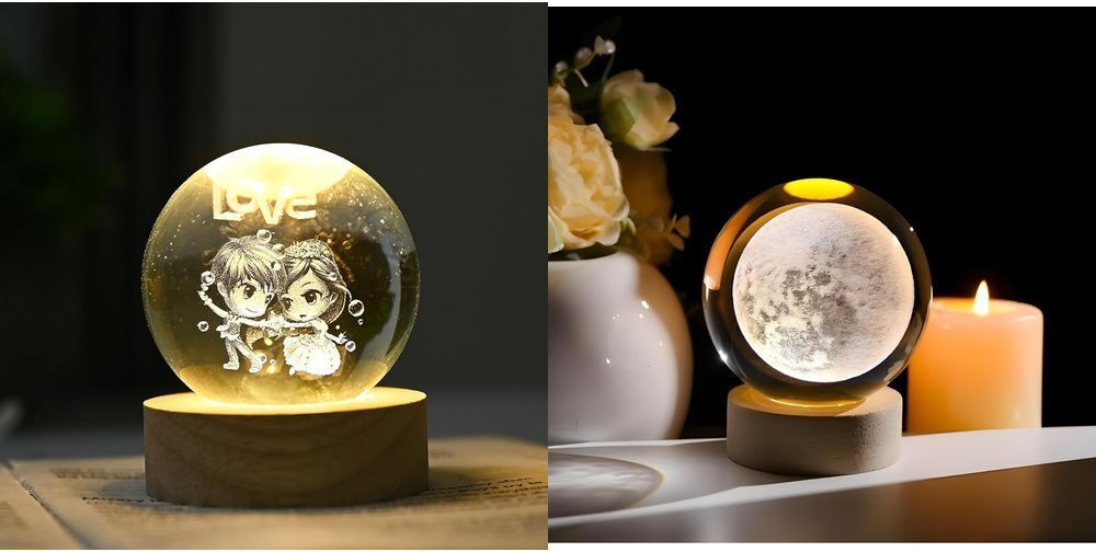 Decorative Night Light Crystal Diamond Table Lamp Table Lamp-image-35