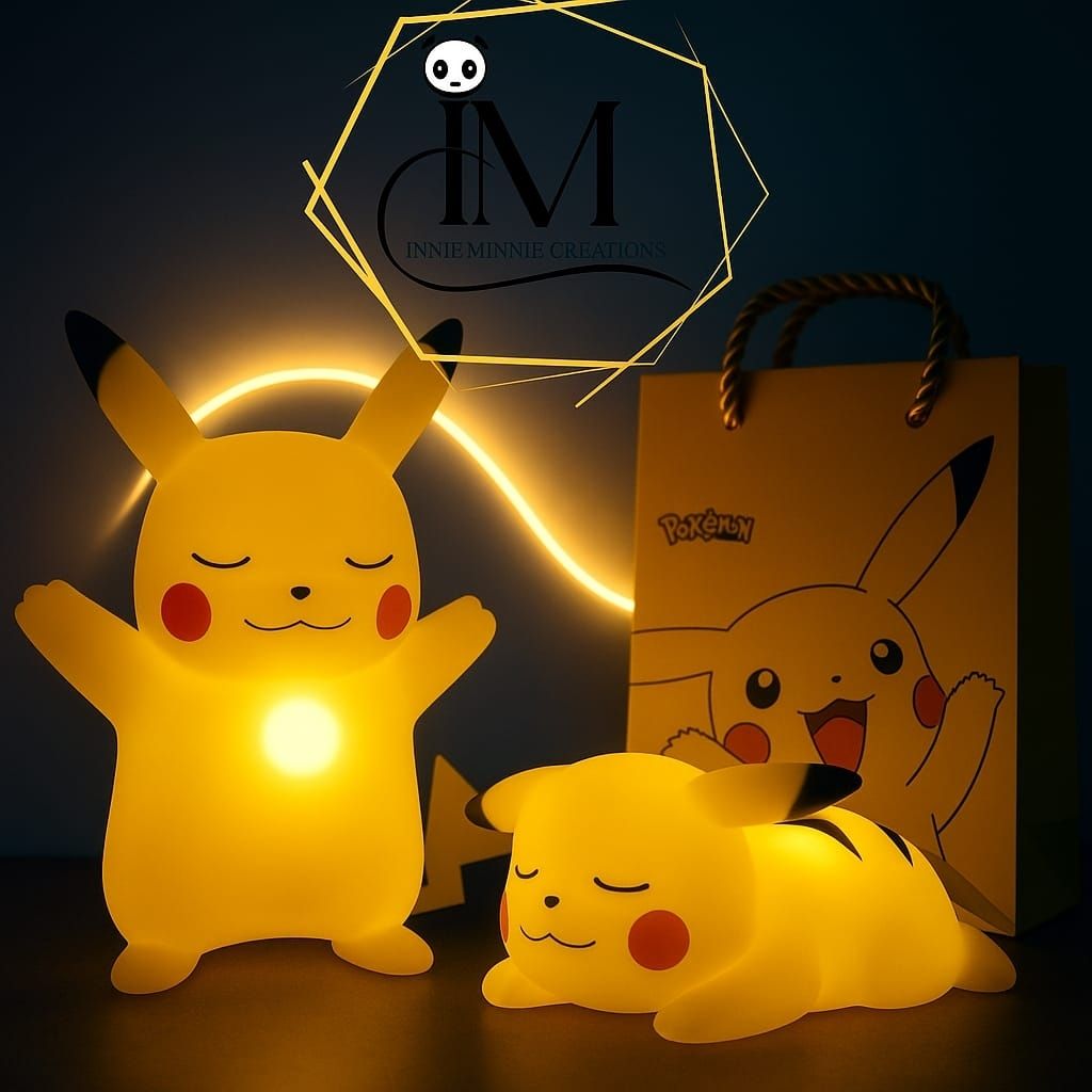 PIKACHU LAMP SET OF 2 Night Lamp-image-38