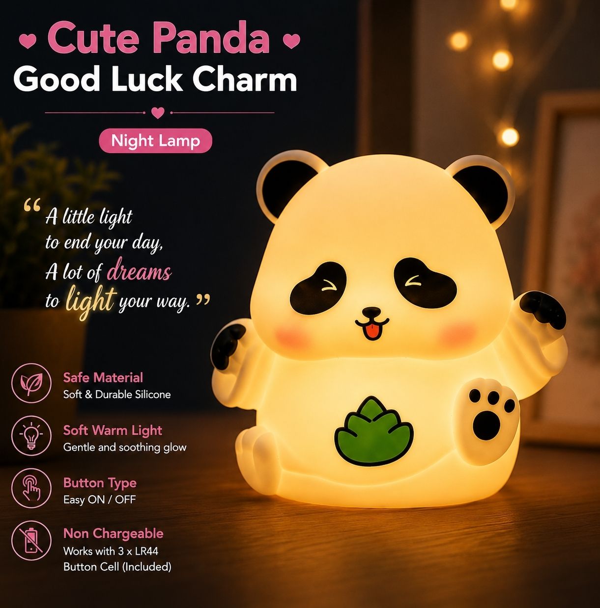 Mini Panda Lamp Night Lamp-image-41