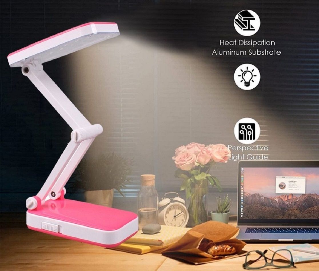 akr Powerful Rechargeable Emergency 666 With Bright LED Light Table Lamp Study Lamp-picture-29