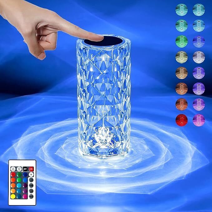 LED Crystal Diamond Table Lamp Table Lamp