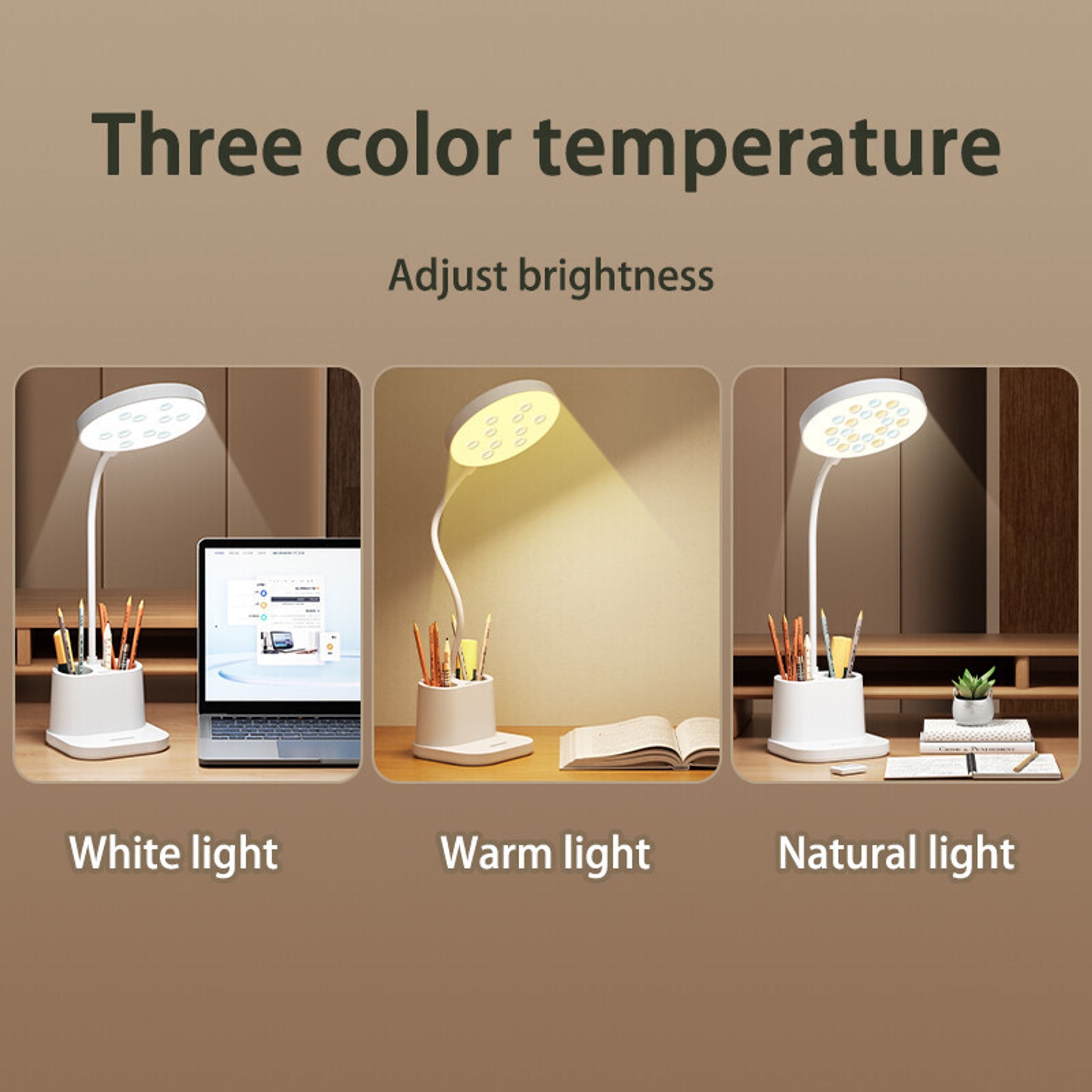 digitrends Desk Lamp Touch Sensor On/Off Study Lamp USB Rechargeable Study Lamp-picture-26
