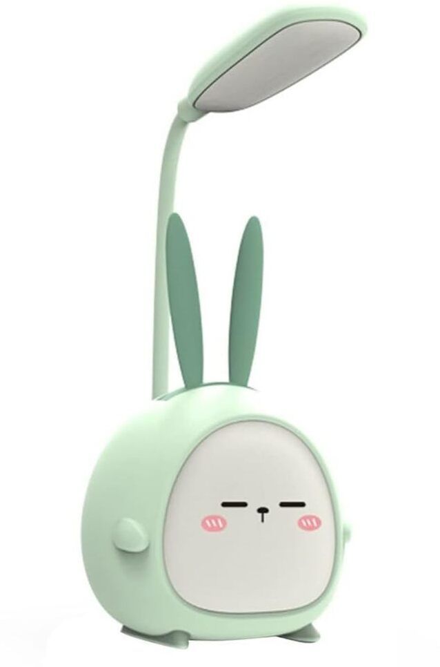 satnamencase Rechargeable USB LED Desk Lamp for Study Table - Eye Protection, Cute, Yellow Study Lamp-picture-11