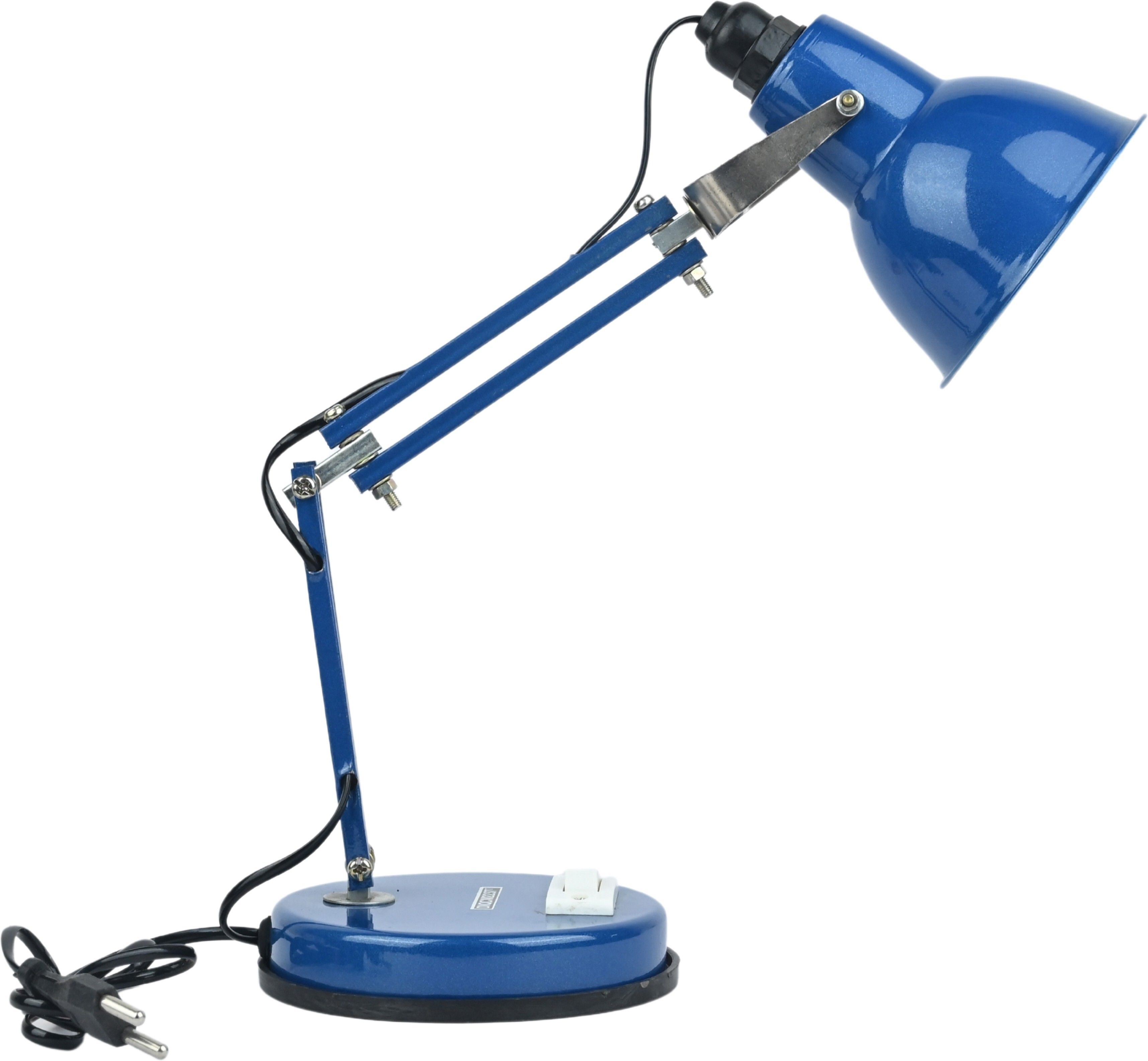 spark world Blue Lamp For Student Metal Body Lamp, Living Room Bedroom Office Study Room Study Lamp-picture-38