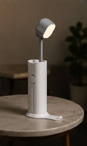 techomania TR 4in Table Lamp White aZ15z1 Study Lamp-picture-21