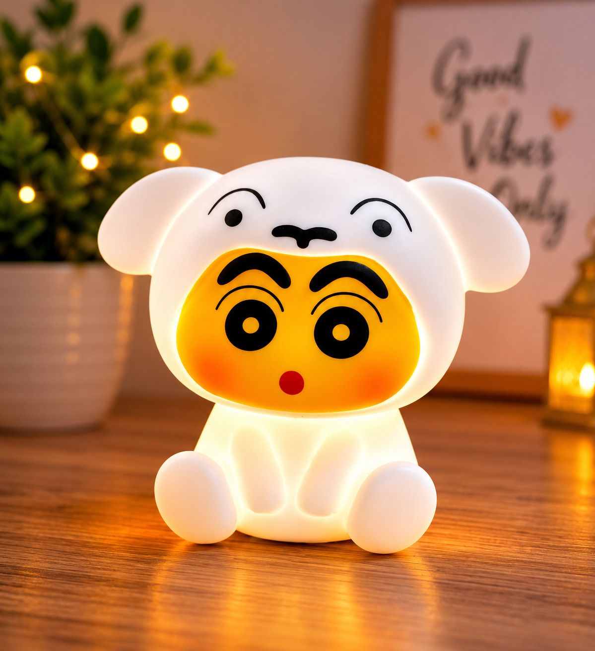 couple friendly Mini Shinchan Night Lamp (Pack Of 1) Table Lamp-picture-25