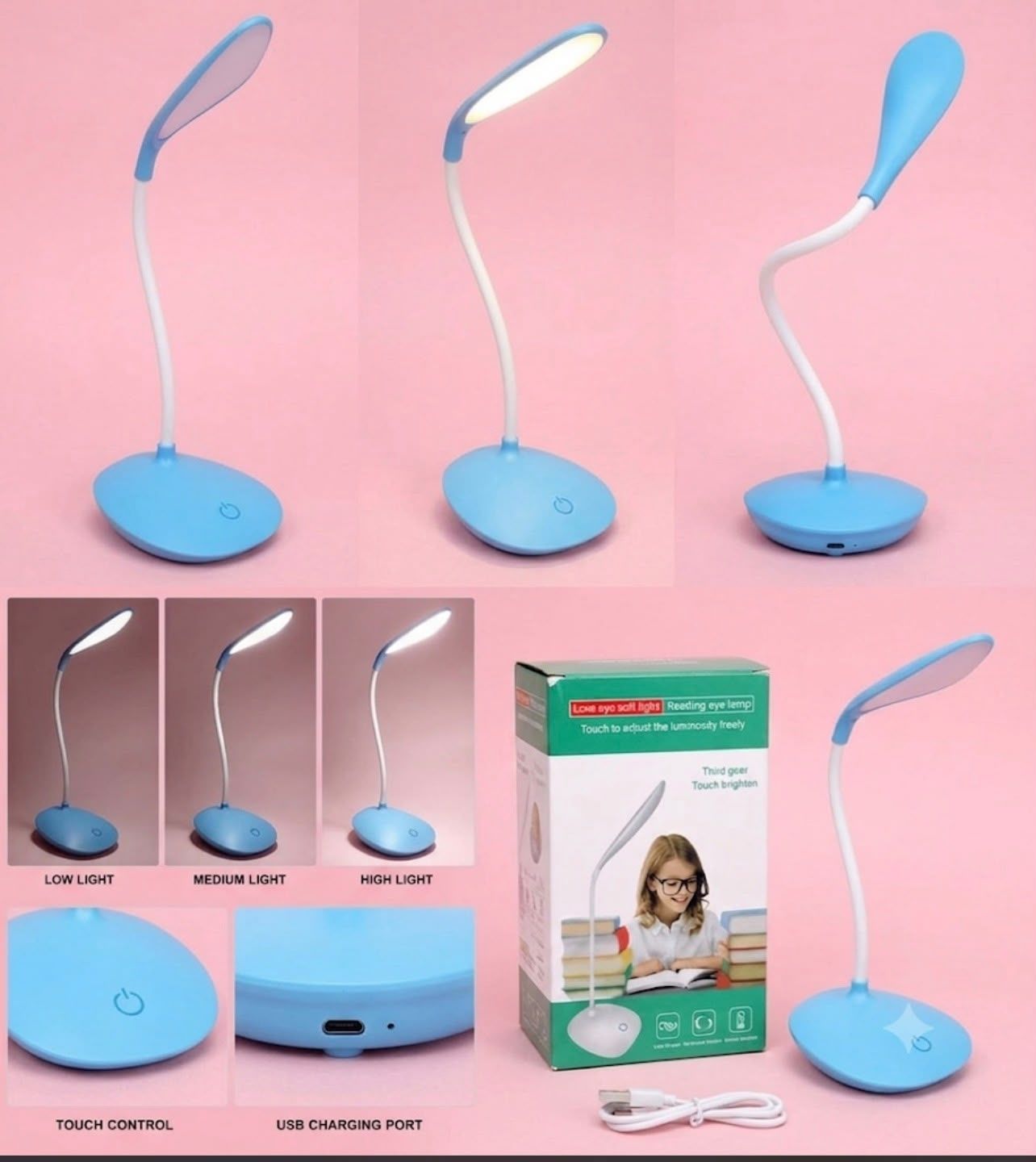 nicechoice Rechargeable LED Study Lamp Study Lamp-picture-18