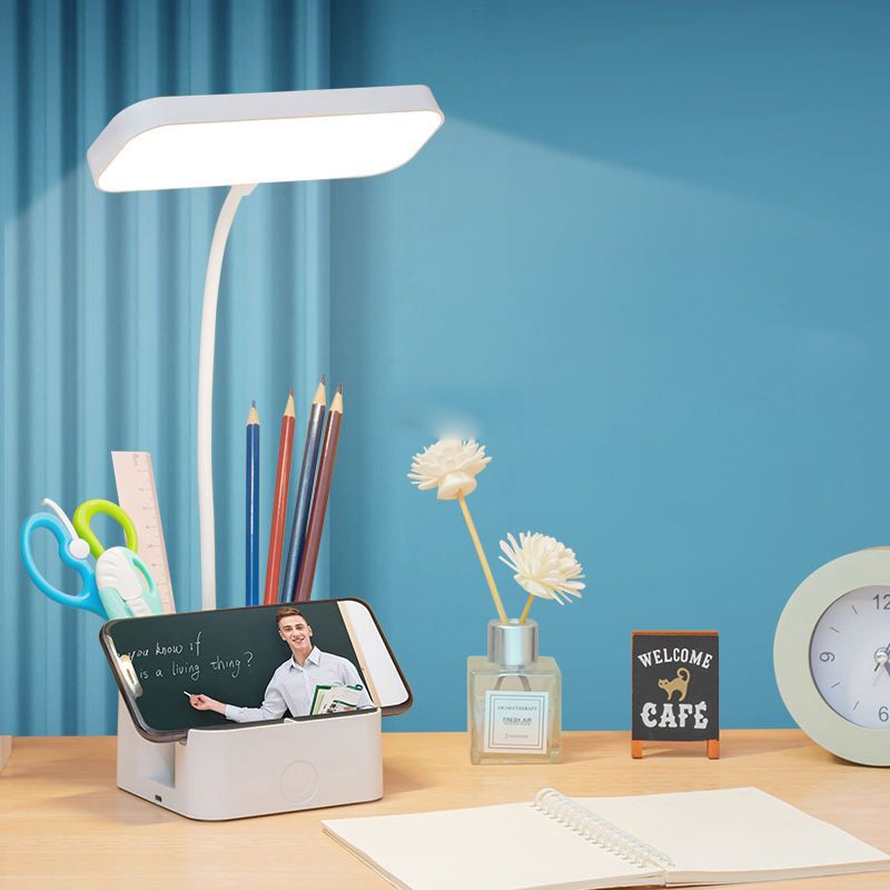 hokiit Rechargeable LED Study Lamp with Pen Stand & Mobile Holder Study Lamp-picture-10