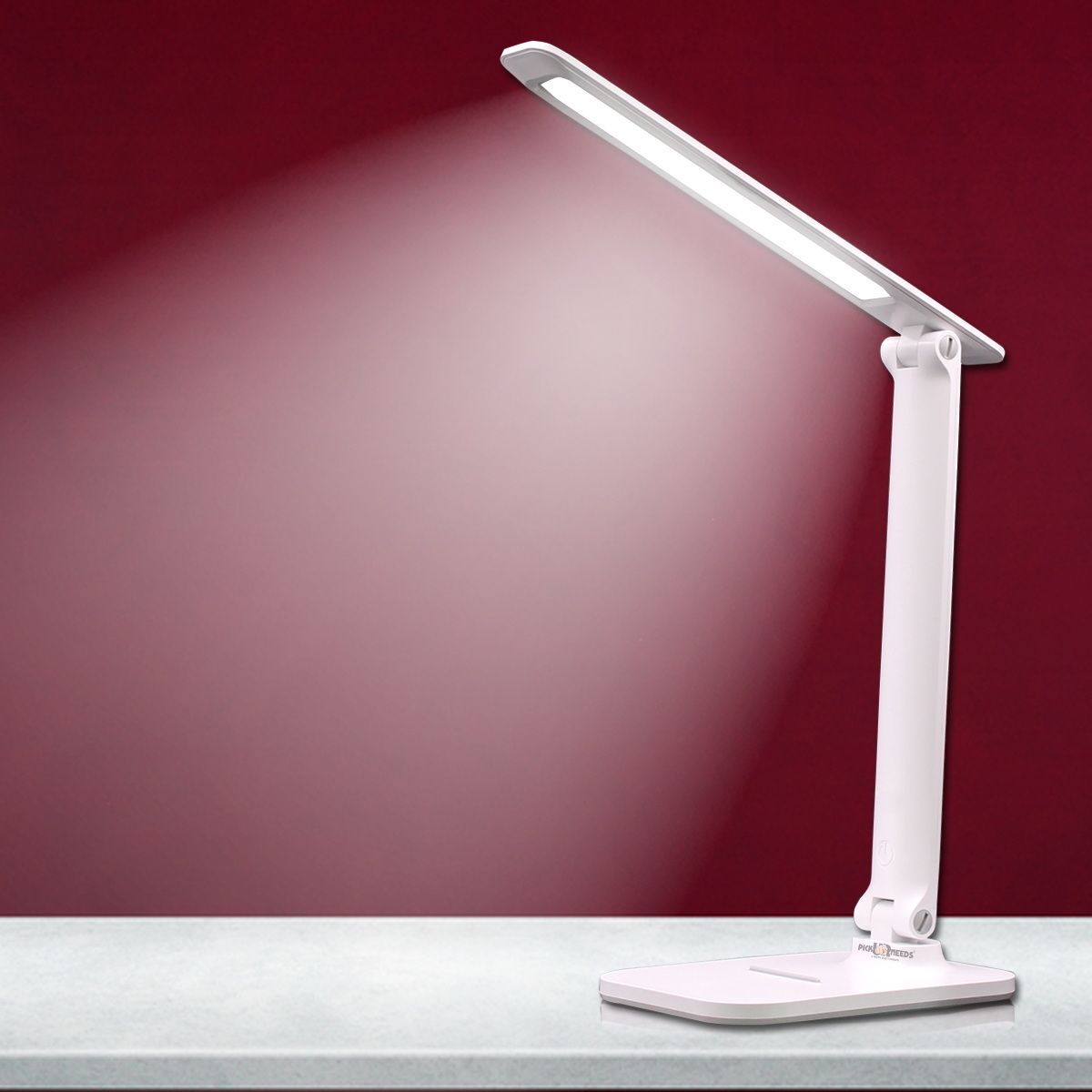 Rechargeable Study table lamp Foldable With Touch Sensor Lithium Battery Dual Power Backup Study Lamp-image-17
