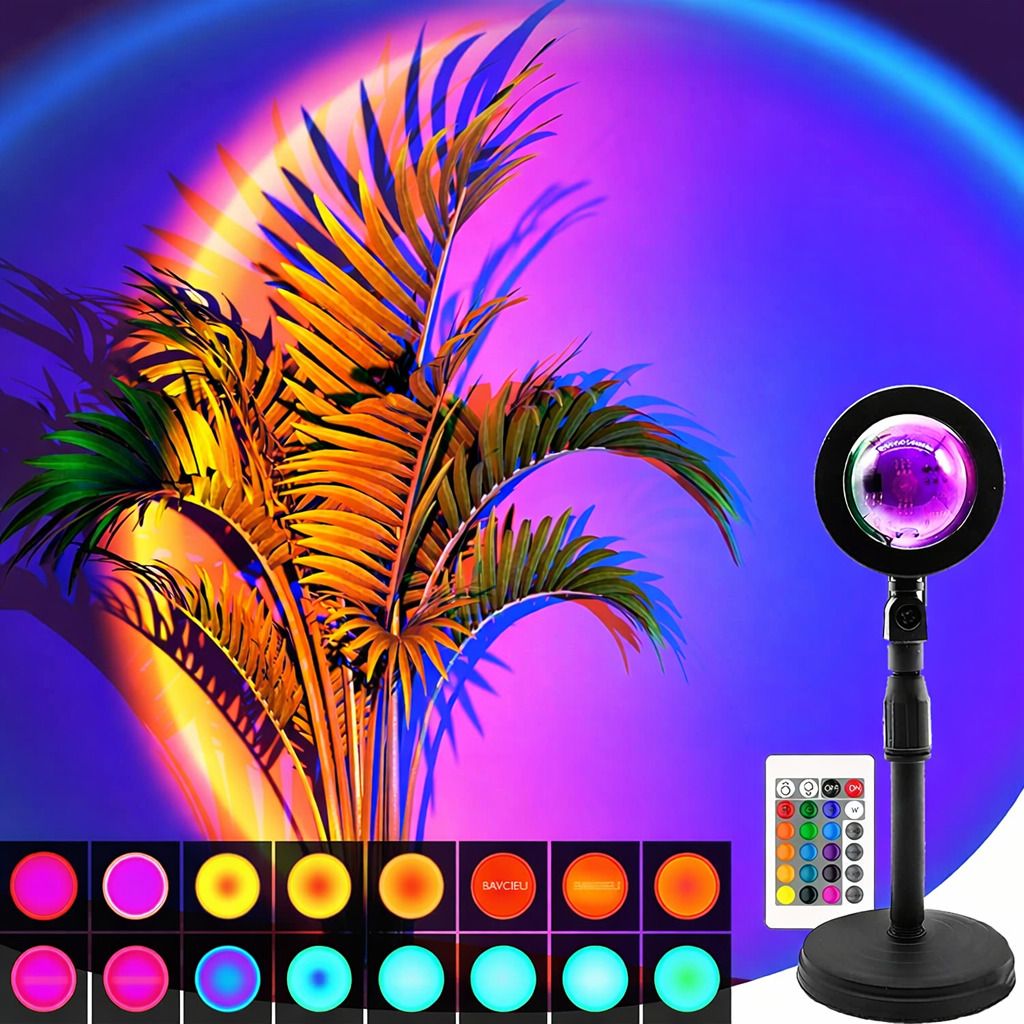 crentila Sunset Lamp for Room Ambience, Wall Decor, Photography & Mood Lighting Night Lamp-picture-11
