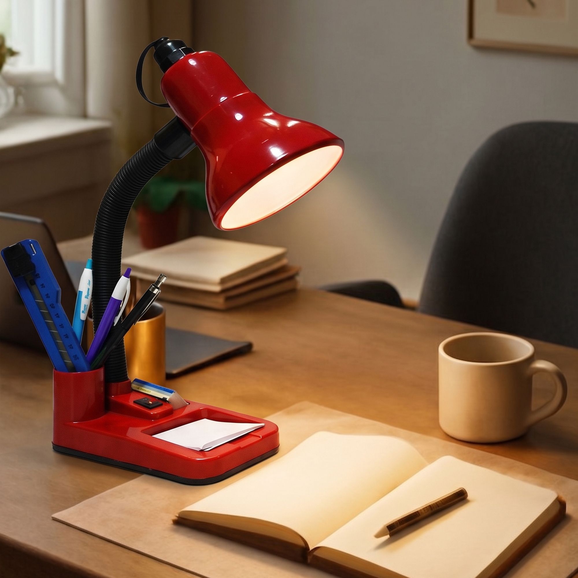 chanya haus LED Desk Lamp with Flexible Neck Study Lamp-picture-36