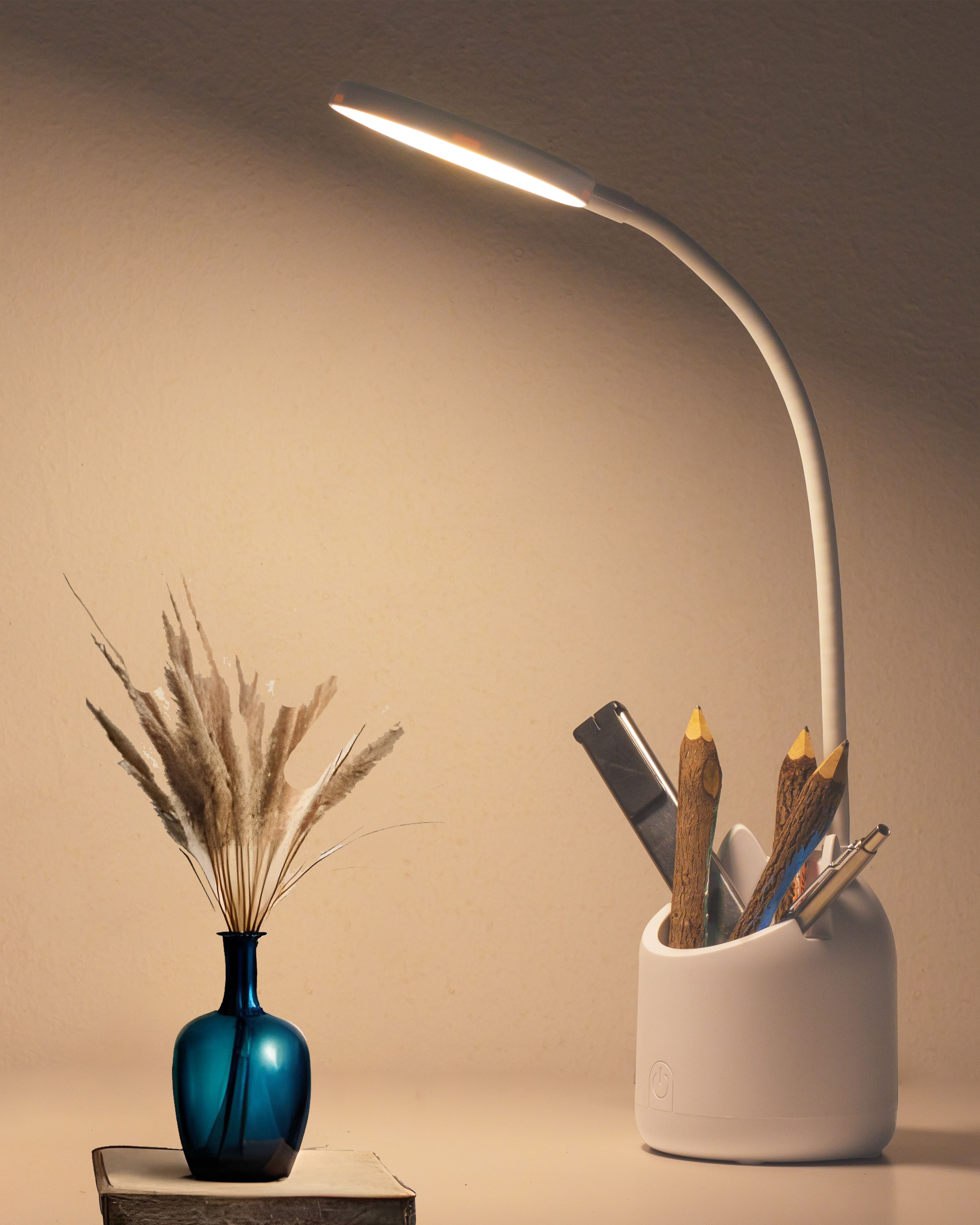 by Weird Wolf 3 Colour Mode LED Table / Desk / Study Lamp-image-5