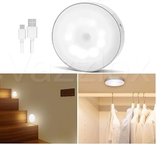 Motion Sensor Light for Home with USB Charging Wireless Self Adhesive LED Night Lamp-image-44