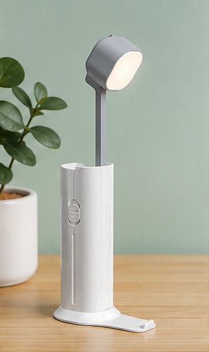 techomania Adjustable LED Reading Lamp with Phone Holder and USB Port Study Lamp-picture-40