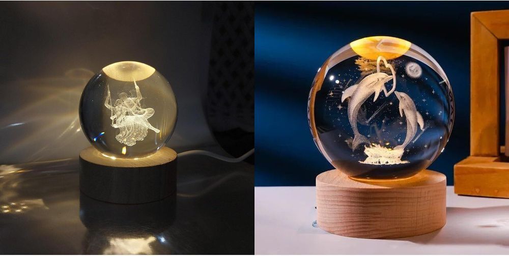 Decorative Night Light Crystal Diamond Table Lamp Table Lamp-image-29