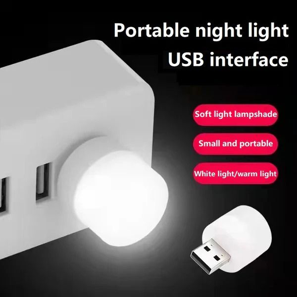 USB plug & Play Energy efficient LED light /Emergency light X6.197 (Pack of 6) LED Lantern