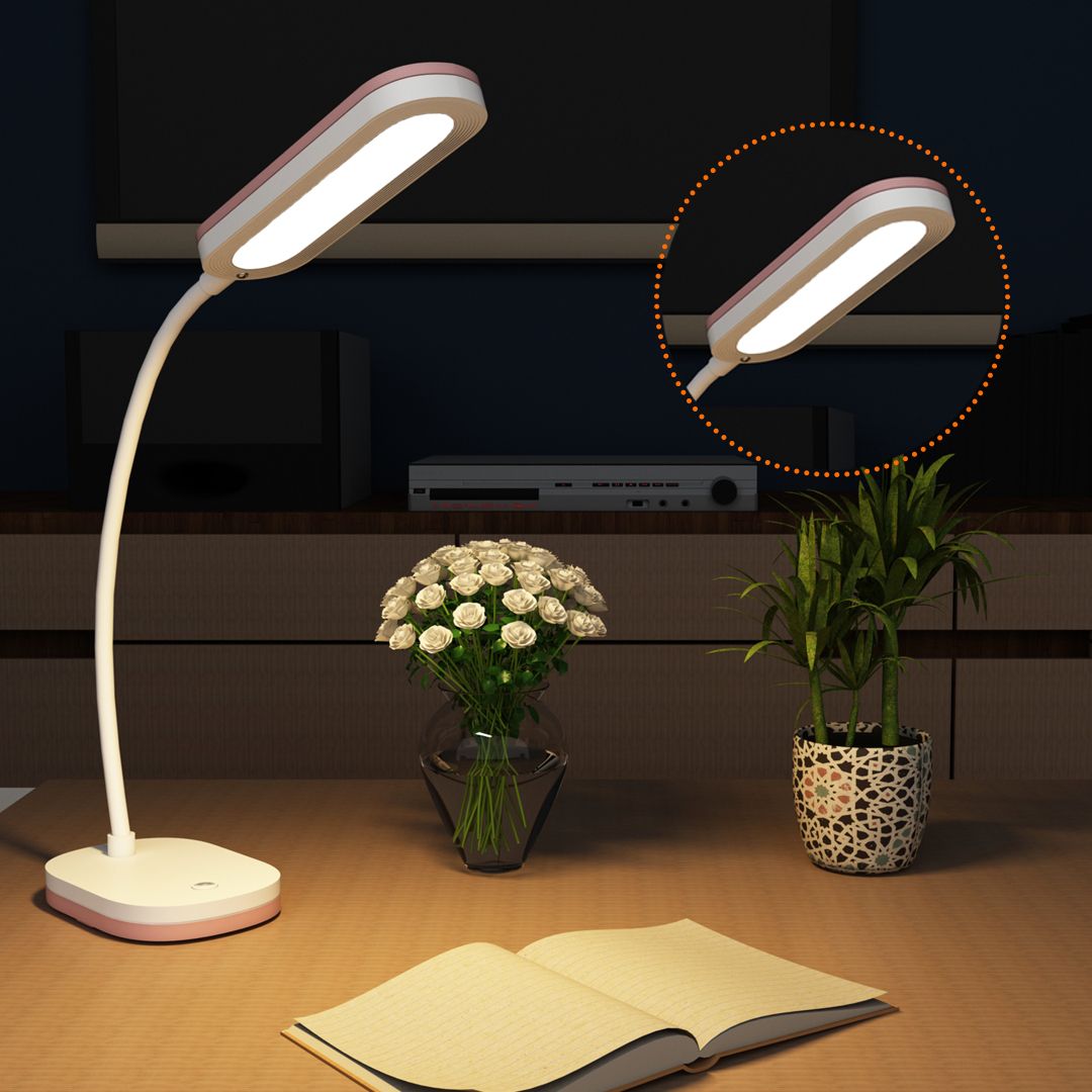 fizzytech 360° Flexible Desk Lamp Light with Touch Control, 3 Shades, Pen & Mobile Holder Table Lamp-picture-16