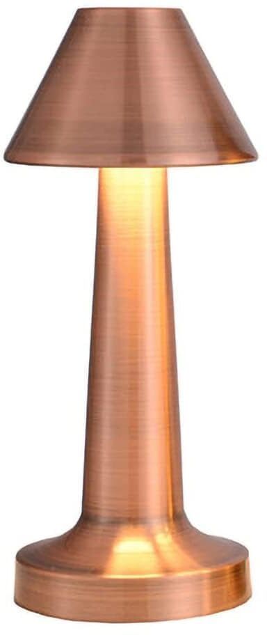 Elite Cordless Metal LED Table Lamp - 3 Color Touch Dimming Rechargeable Light Table Lamp-image-17