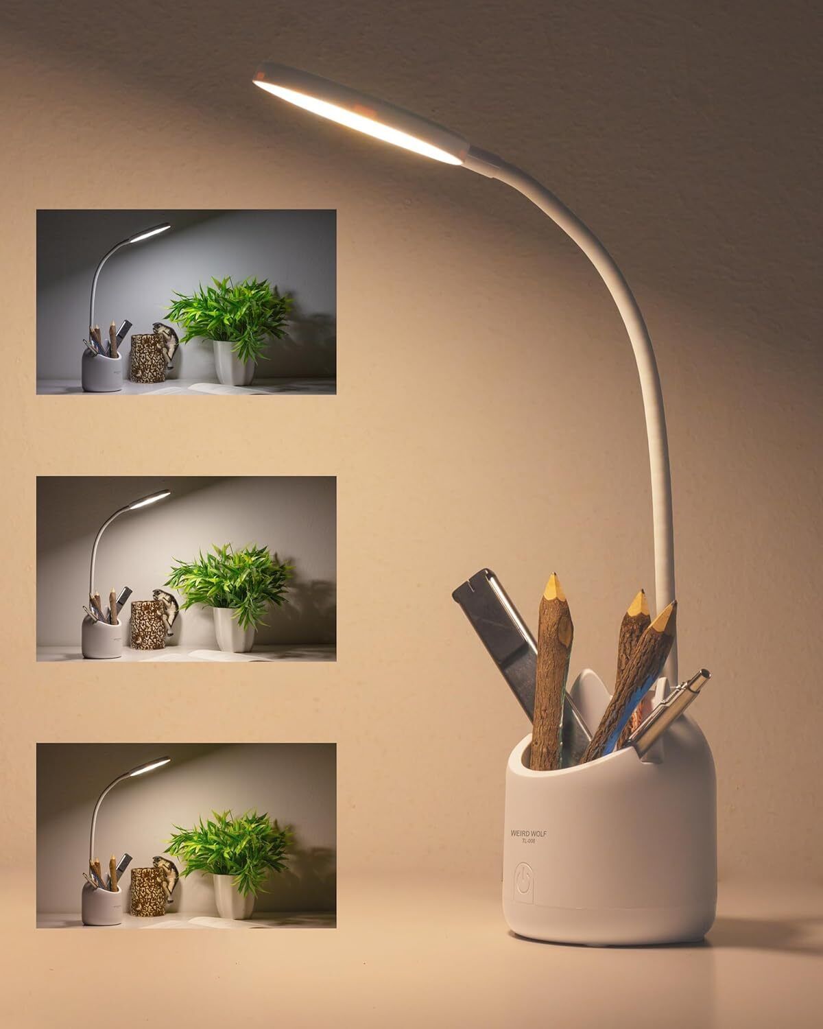 mishtincreation LED Study Lamp With Pen Stand Study Lamp-picture-37