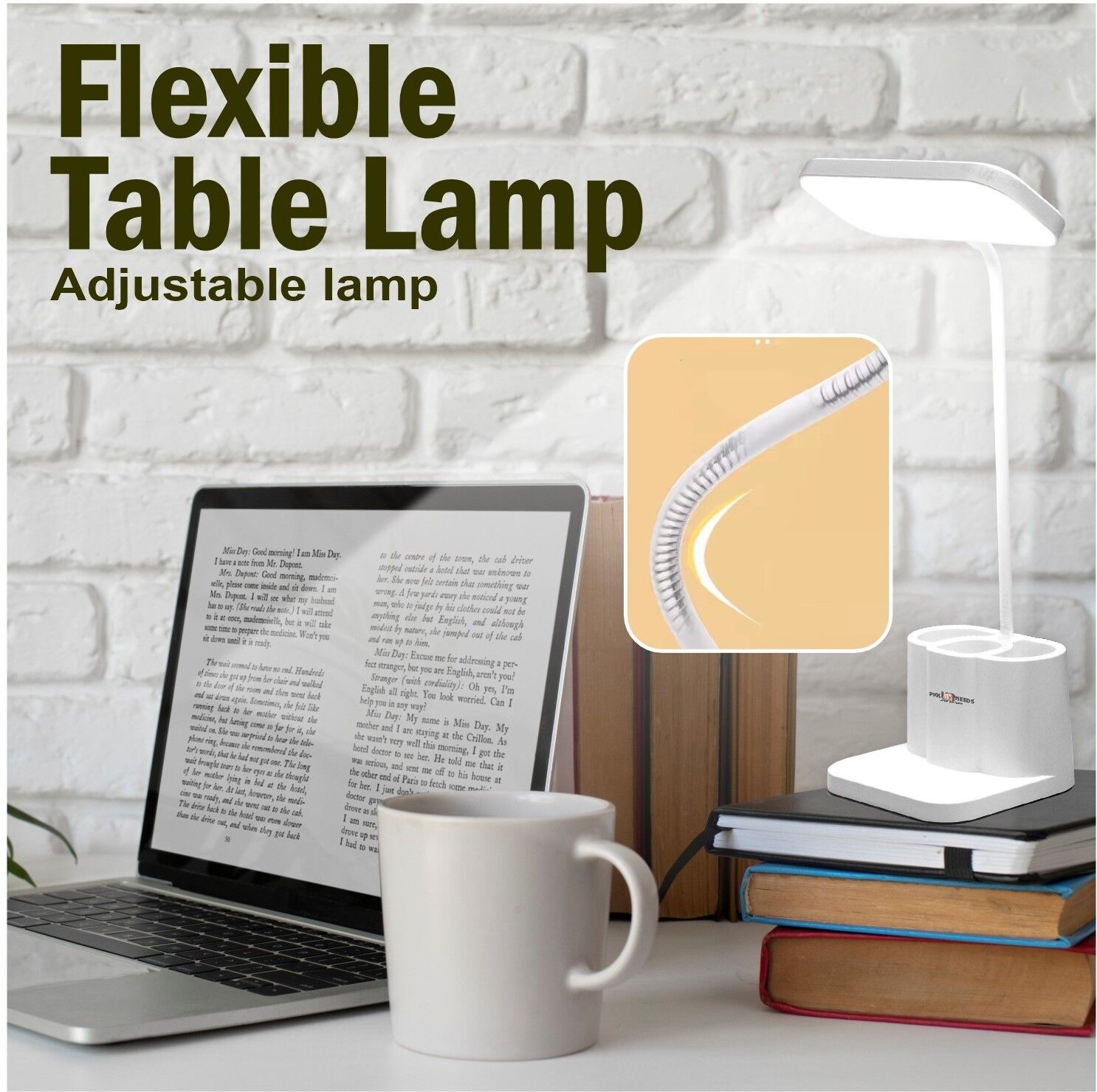 sunaze Rechargeable Study Table Lamp LED with Adjustable Brightness Eye Protection Study Lamp-picture-35