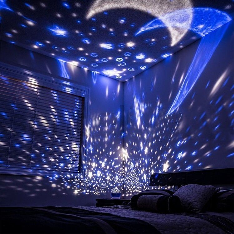 Romantic Sky Star Master Light Projector Table Lamp