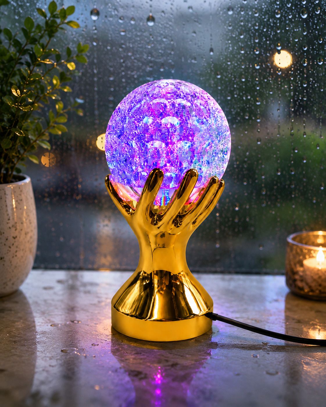 sumora enterprises FULL COLOR ROTATING LAMP LED Table Lamp-picture-20