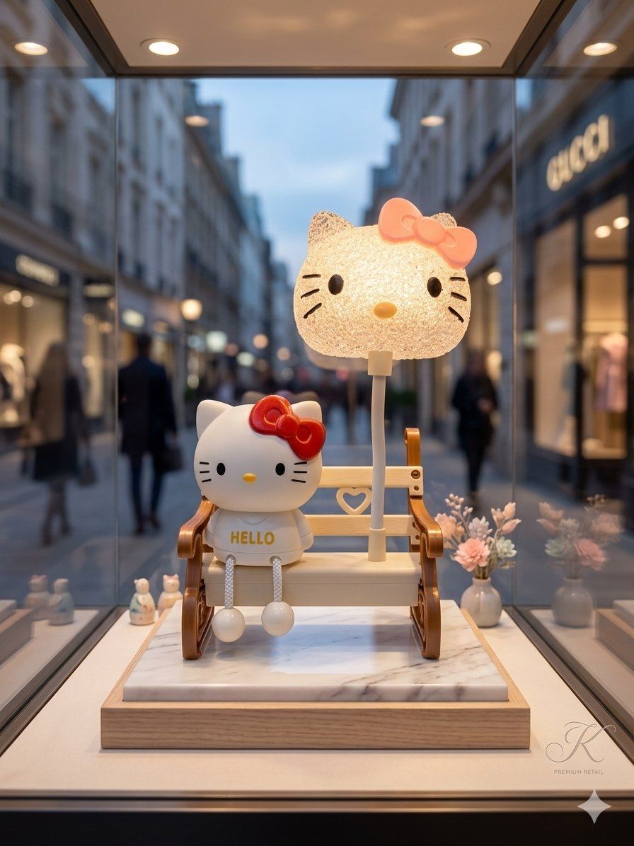 dealnicy Cute Kitty LED Night Lamp for Kids Room, Cute Decorative Table Lamp for Bedroom Table Lamp-picture-27