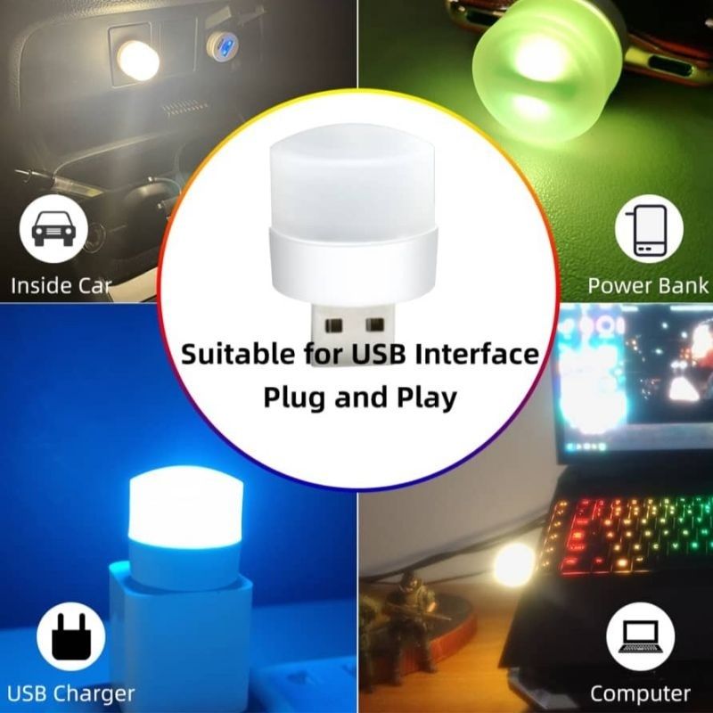 USB plug & Play Energy efficient LED light /Emergency light X5.322 (Pack of 5) LED Lantern