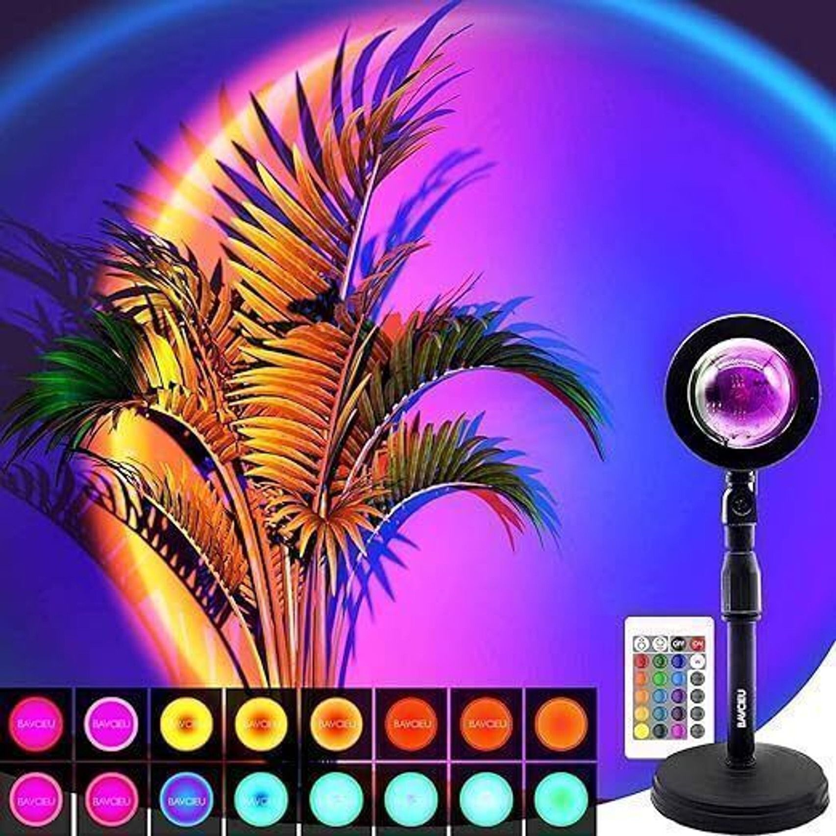 Sunset Lamp Projection Lamp Night Light Night Lamp Night Lamp-image-36