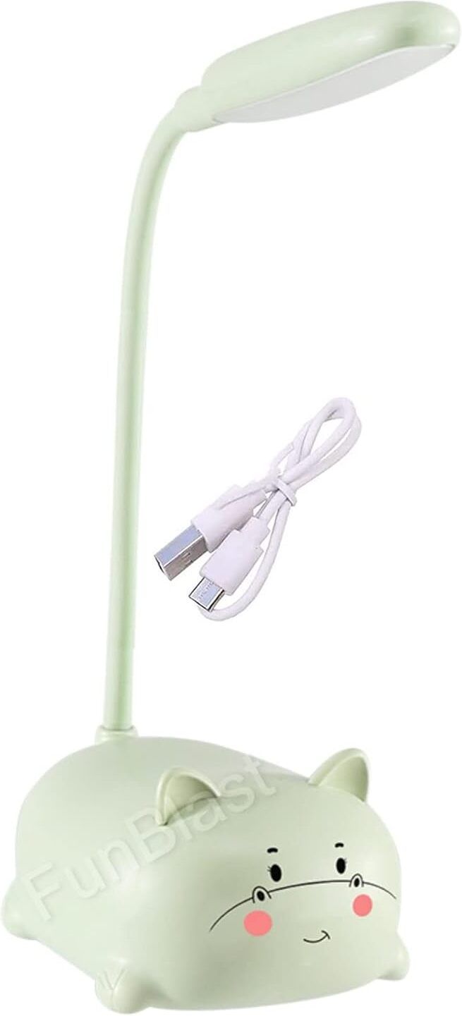muskan Rechargeable LED Cat Table Lamp USB Study Reading Desk Lamp for Kids Bedroom Study Lamp-picture-46