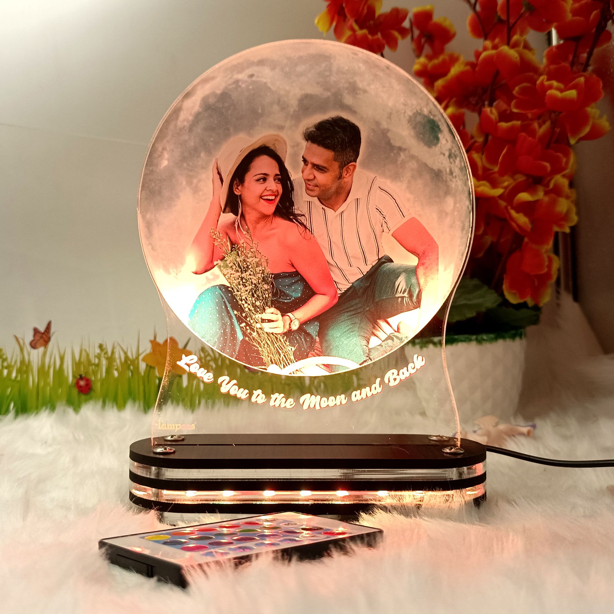 Lamppes 3D Led Lamp with personalised UV digital Printing Table Lamp-image-32
