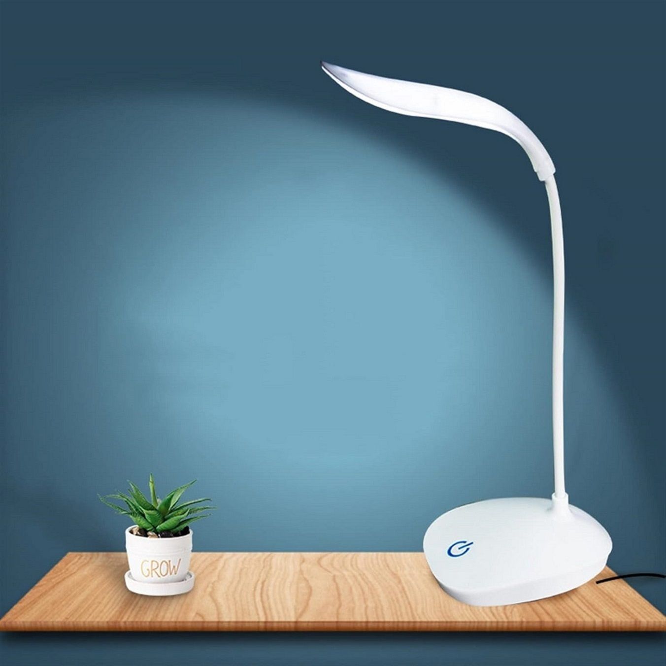 akr Powerful Rechargeable Emergency Table Lamp (White)_201 Study Lamp-picture-25