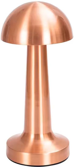 3-Color Dimming Touch Sensor Rechargeable Metal Desk Light (Rose Gold) Table Lamp-image-35